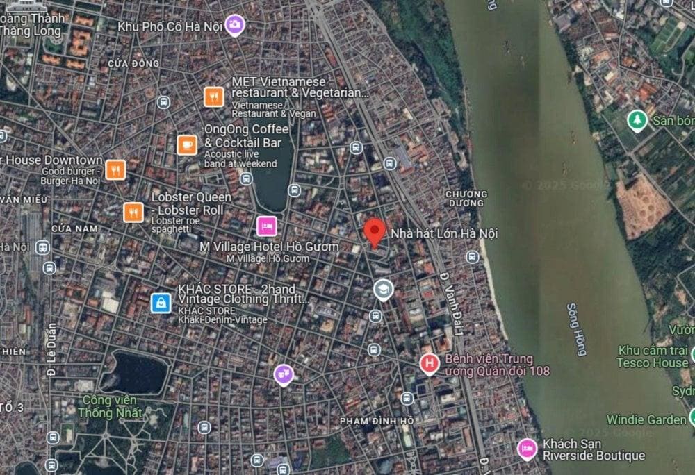 You can find your way to the iconic Hanoi Opera House with this detailed map